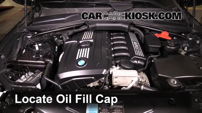 2010 BMW 528i 3.0L 6 Cyl. Oil